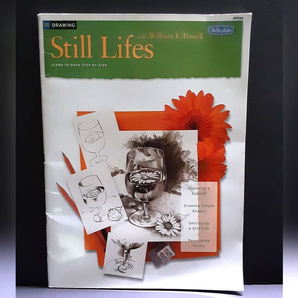STILL LIFES Learn to Draw Step By Step Art Instruction Book Vintage 2003 Drawing